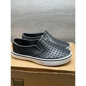 Native Miles Perforated Summer Slip On Shoes Navy Youth 2